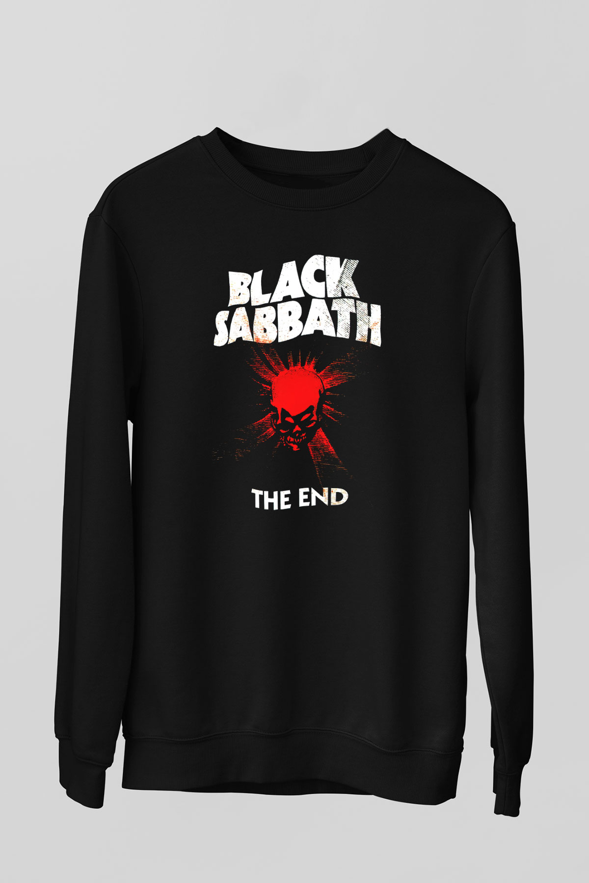 Black Sabbath Siyah Unisex Sweatshirt