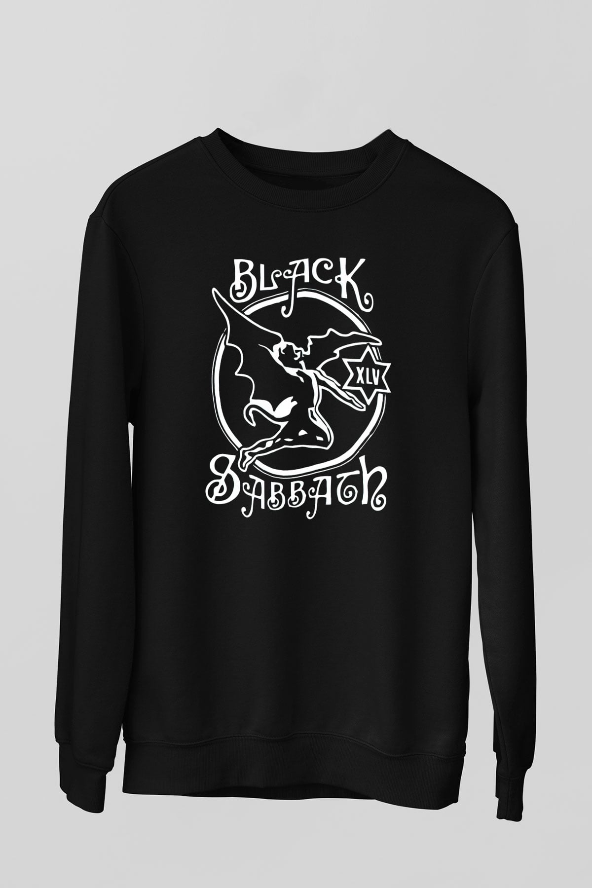 Black Sabbath Siyah Unisex Sweatshirt