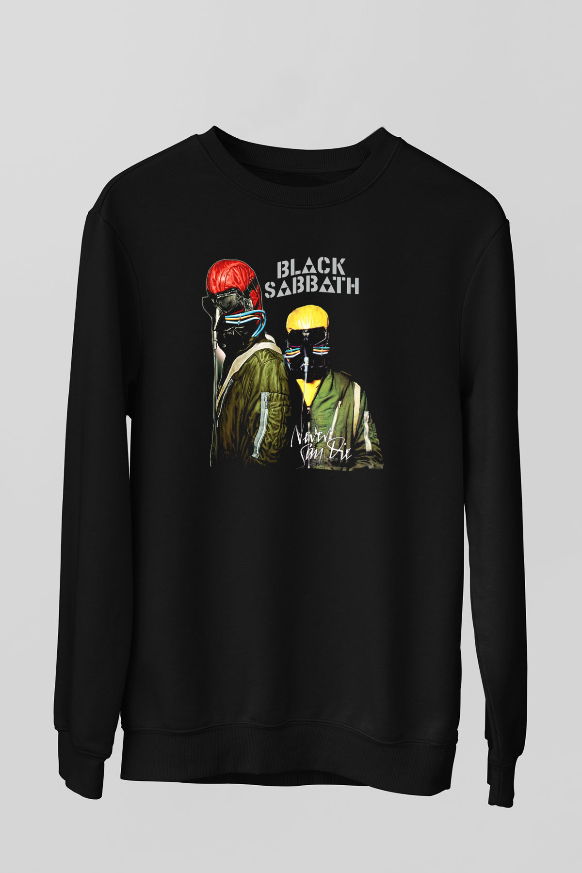 Black Sabbath Siyah Unisex Sweatshirt