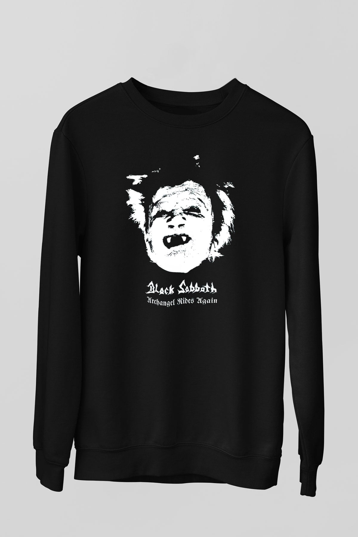 Black Sabbath Siyah Unisex Sweatshirt
