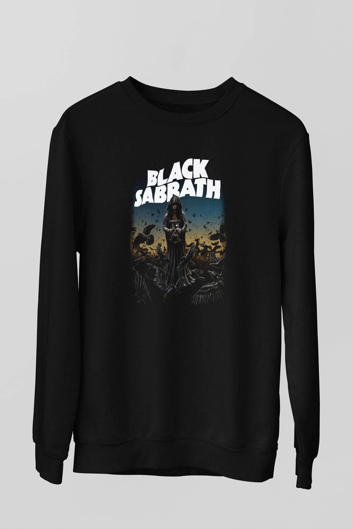 Black Sabbath Siyah Unisex Sweatshirt