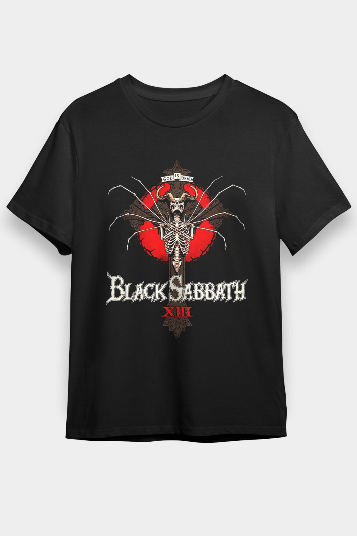 Black Sabbath Siyah Unisex Tişört T-Shirt - TişörtFabrikası