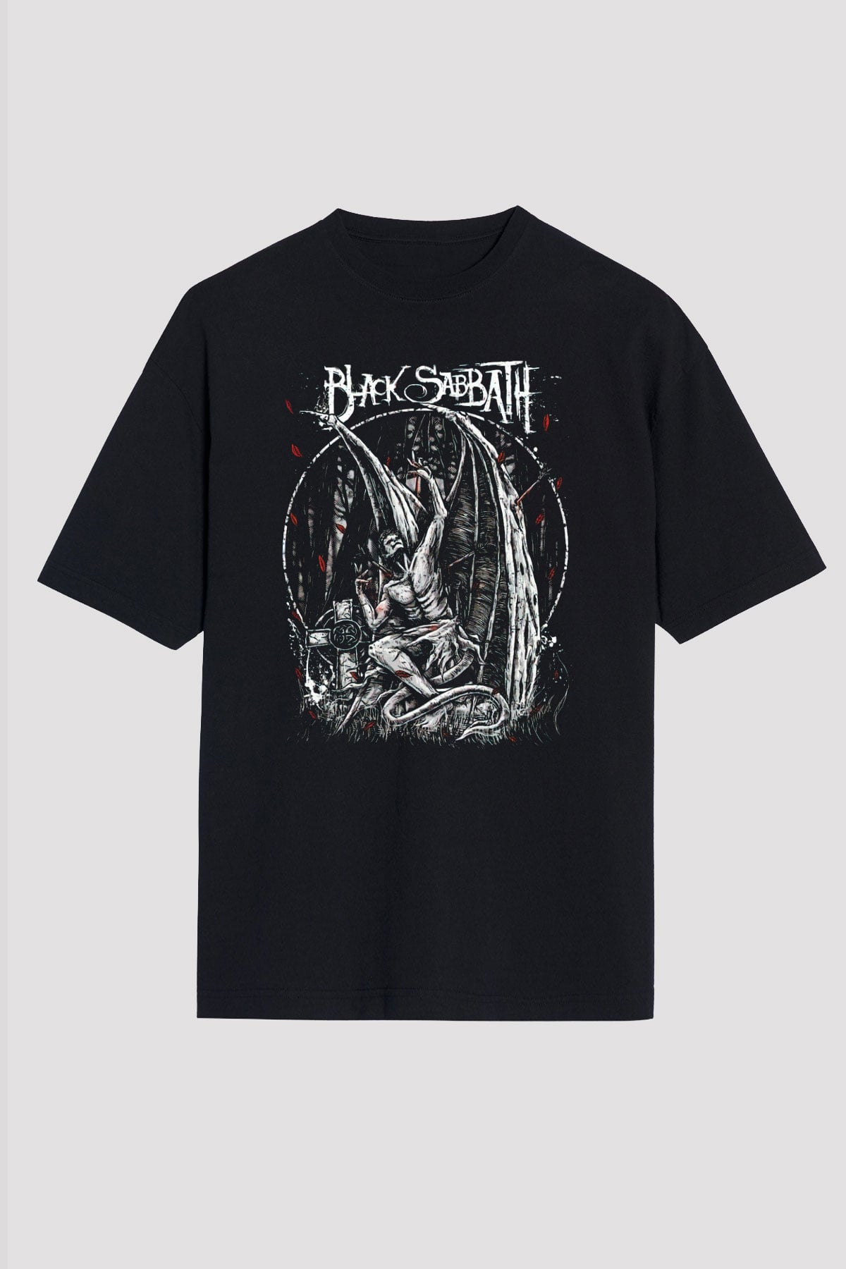 Black Sabbath Siyah Unisex Tişört T-Shirt - TişörtFabrikası