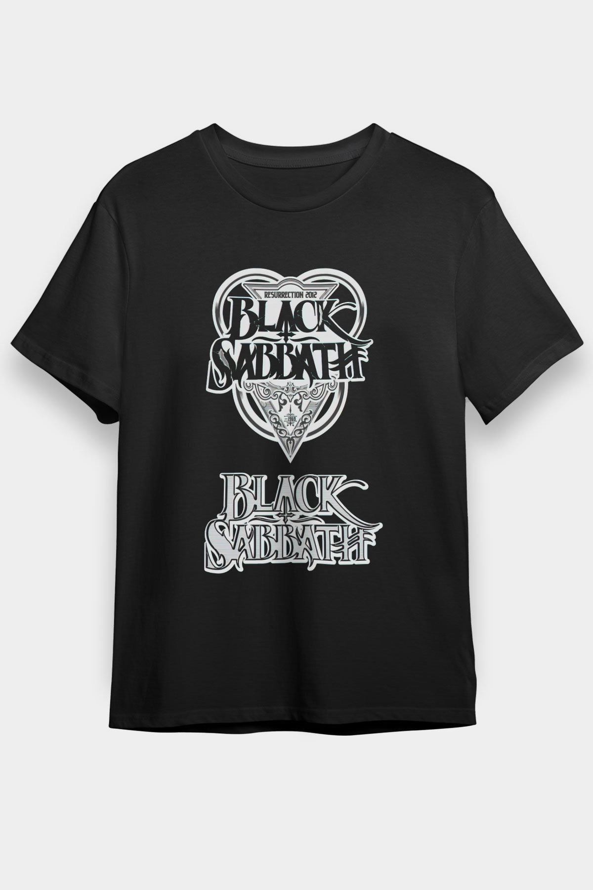 Black Sabbath Siyah Unisex Tişört T-Shirt - TişörtFabrikası