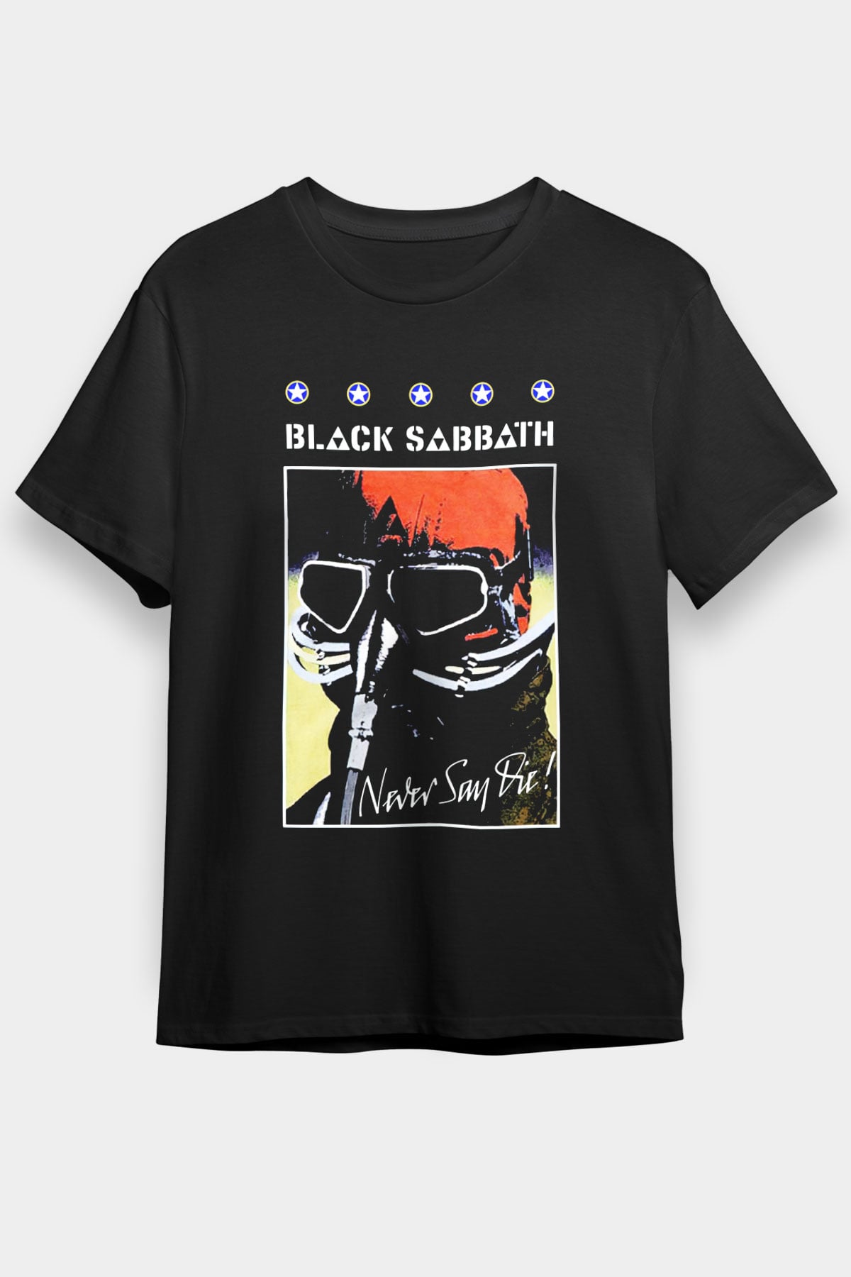 Black Sabbath Siyah Unisex Tişört T-Shirt - TişörtFabrikası
