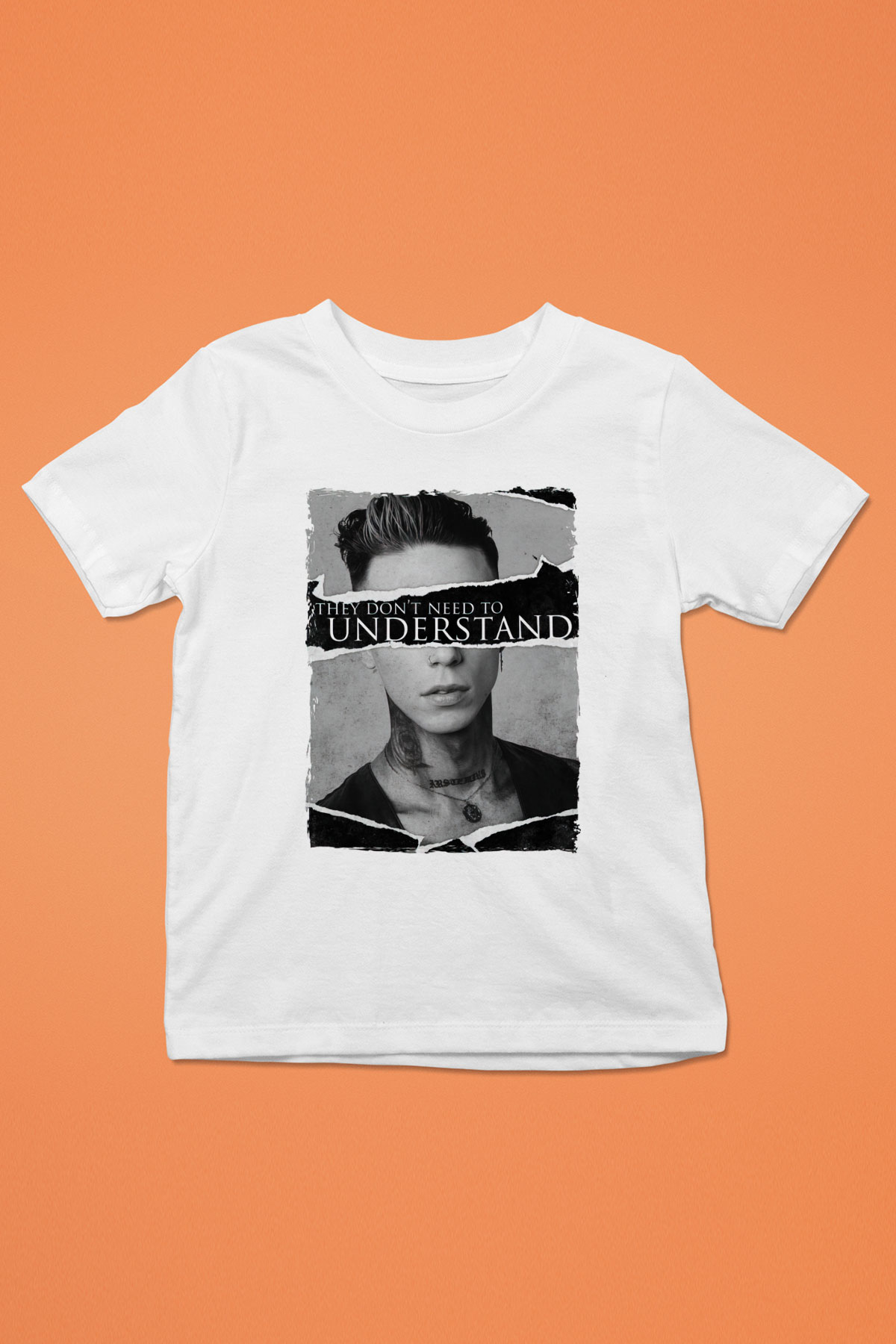 Black Veil Brides Beyaz Unisex Çocuk Tişört