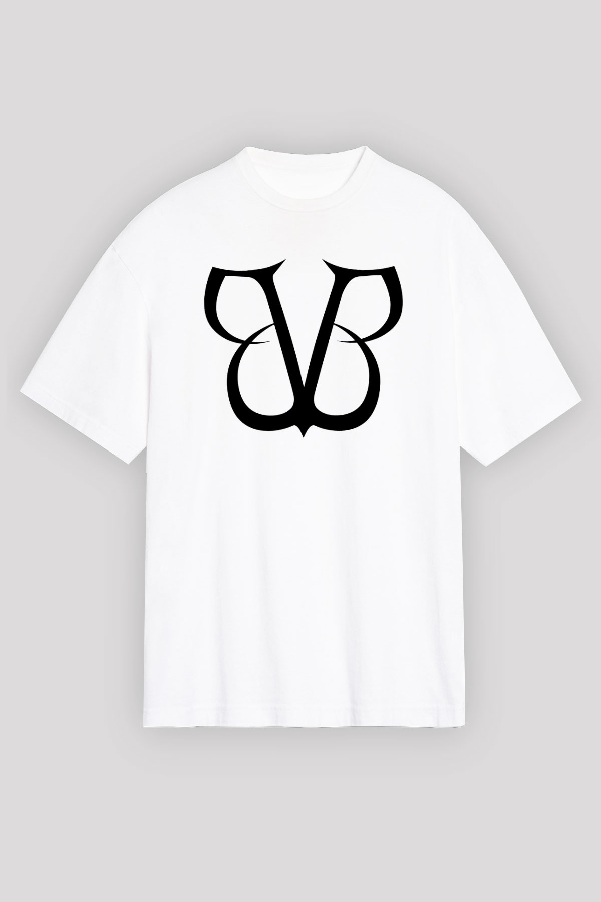 Black Veil Brides Beyaz Unisex Oversize Tişört T-Shirt