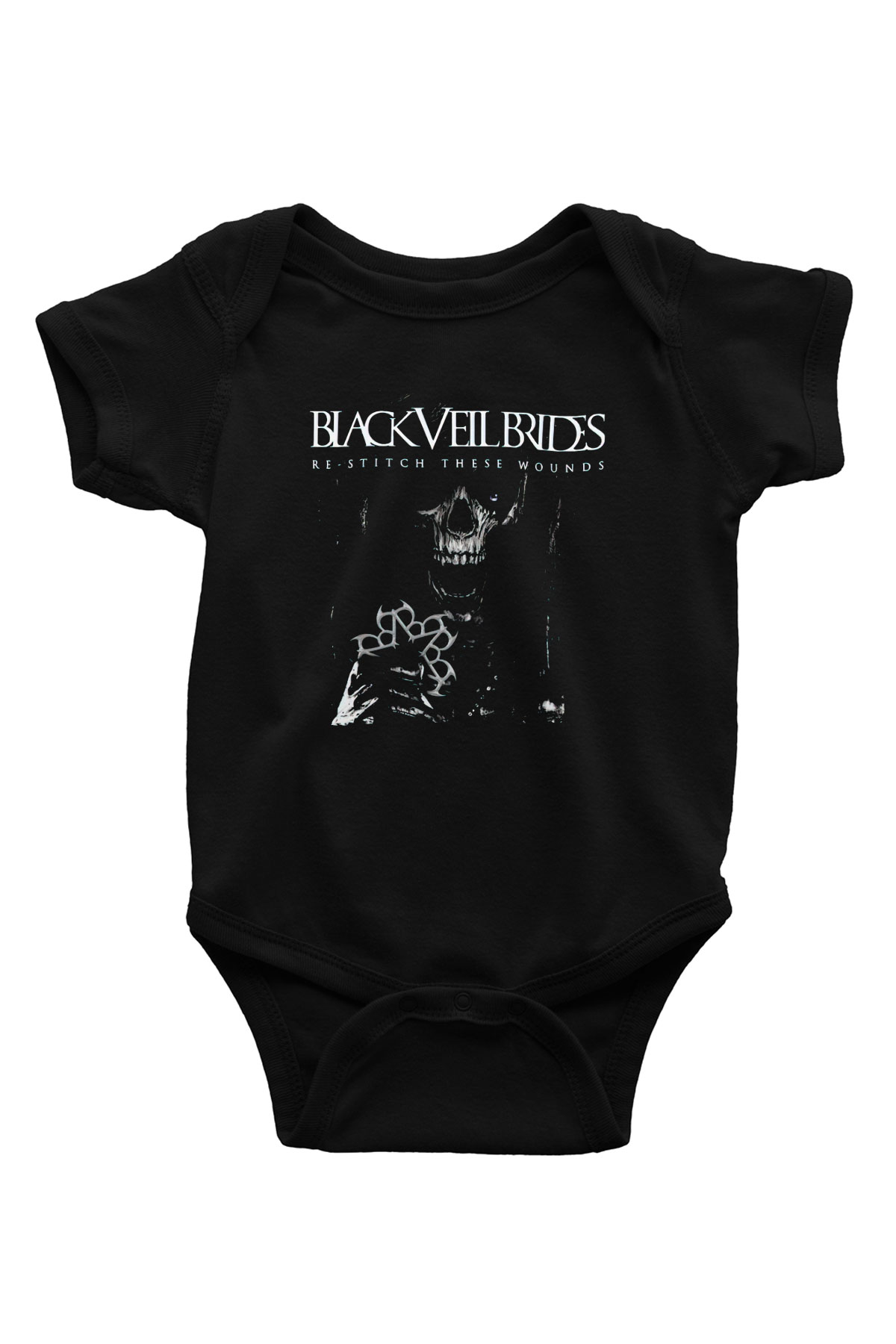 Black Veil Brides Siyah Bebek Body - Zıbın