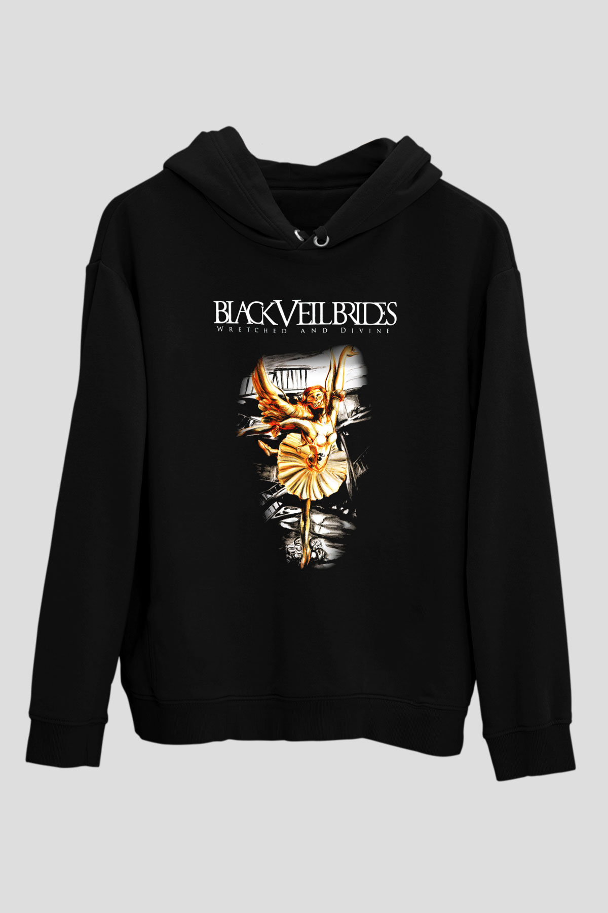 Black Veil Brides Siyah Unisex Hoodie