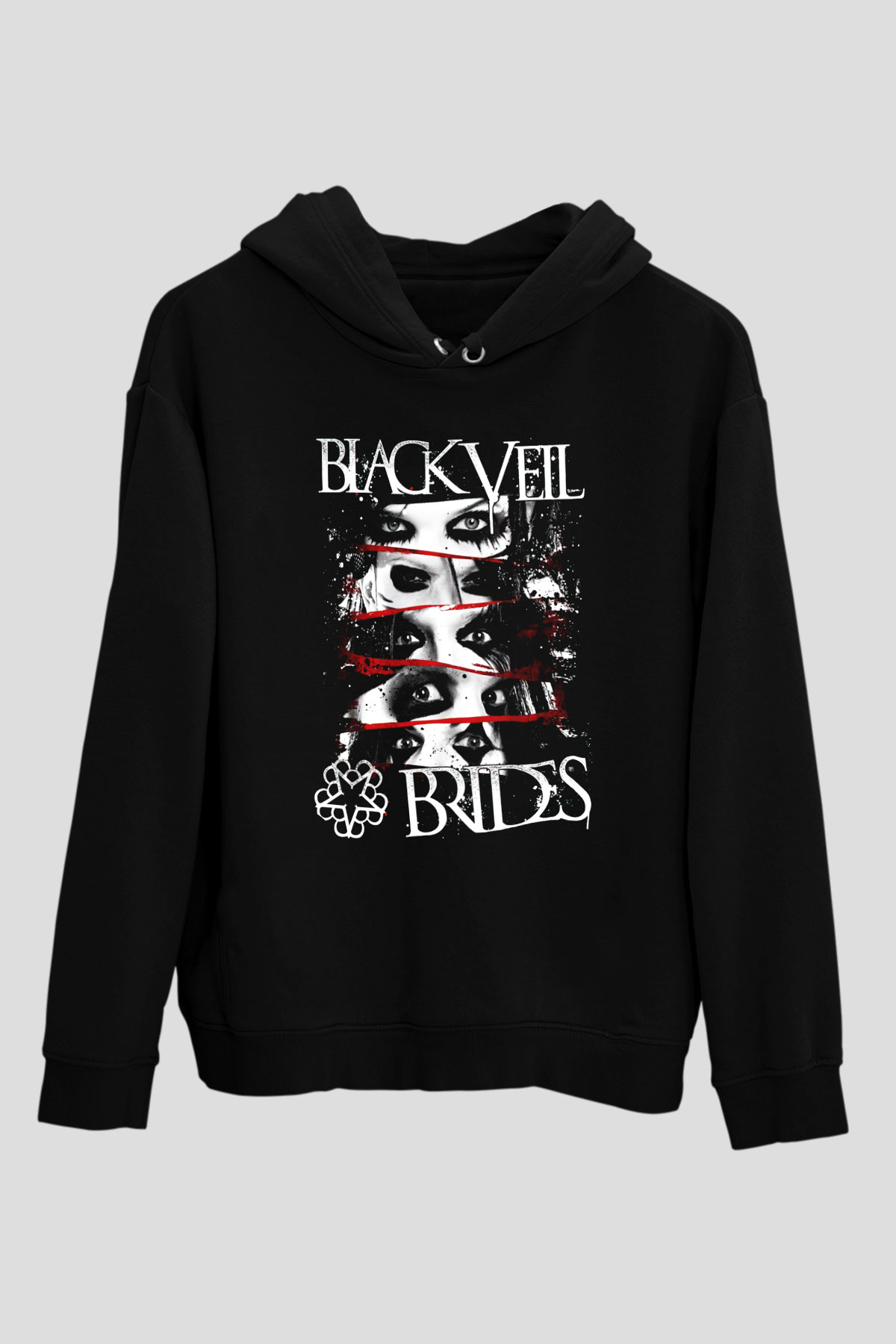 Black Veil Brides Siyah Unisex Hoodie