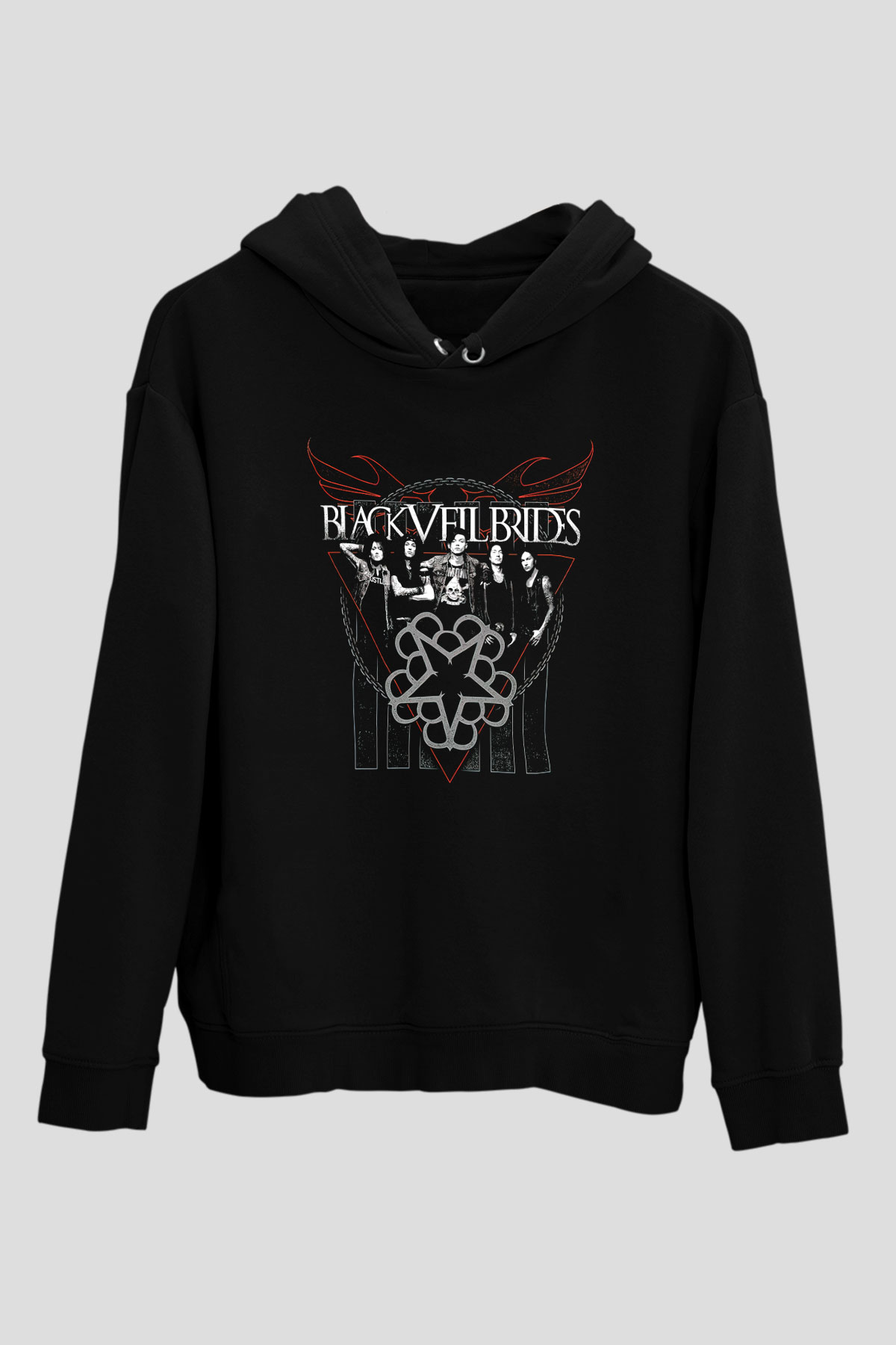 Black Veil Brides Siyah Unisex Hoodie