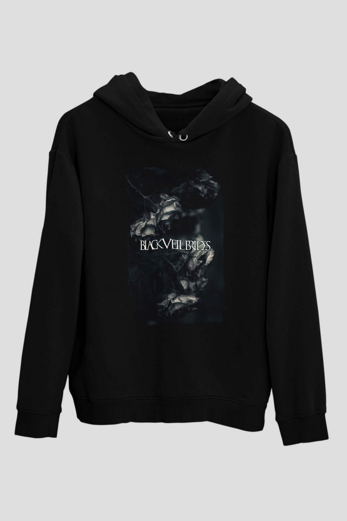 Black Veil Brides Siyah Unisex Kapüşonlu Sweatshirt