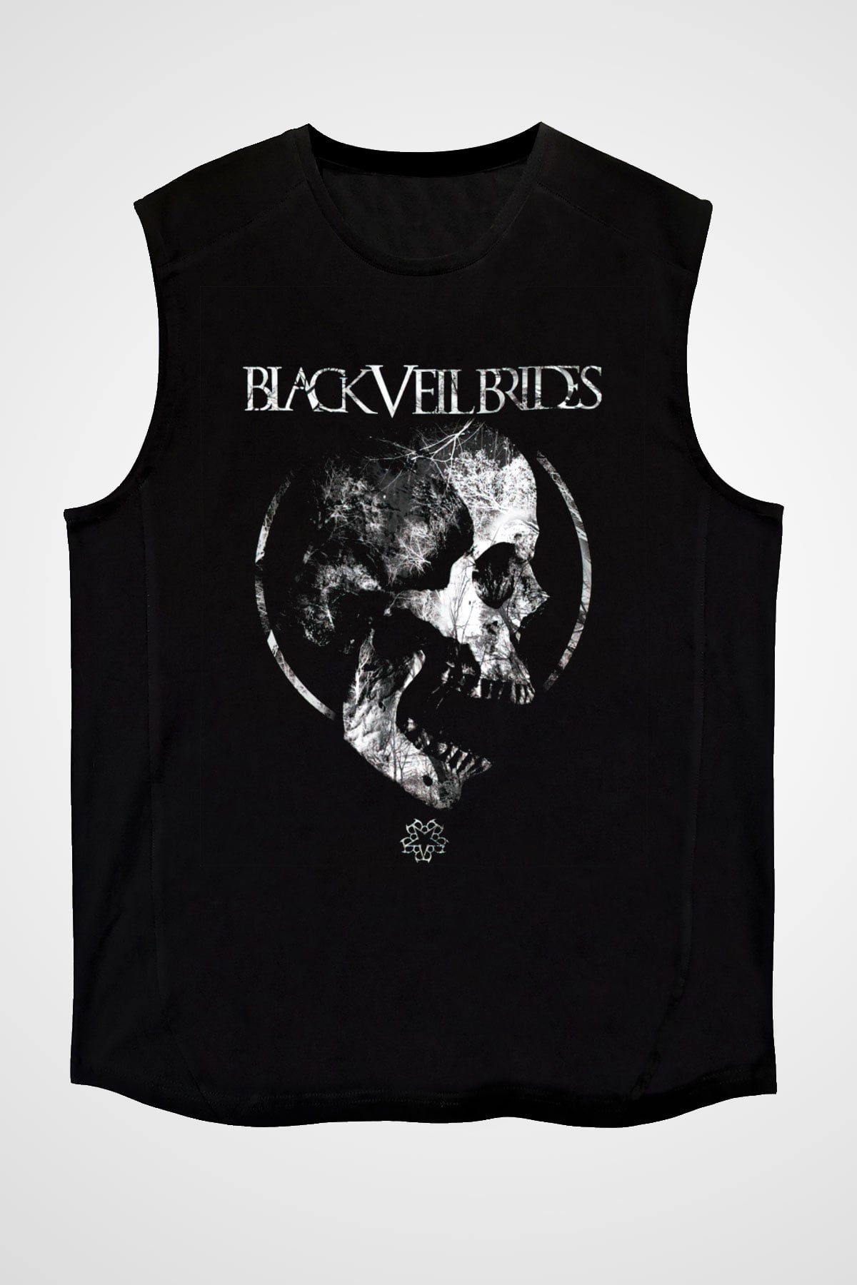 Black Veil Brides Siyah Unisex Kolsuz Tişört