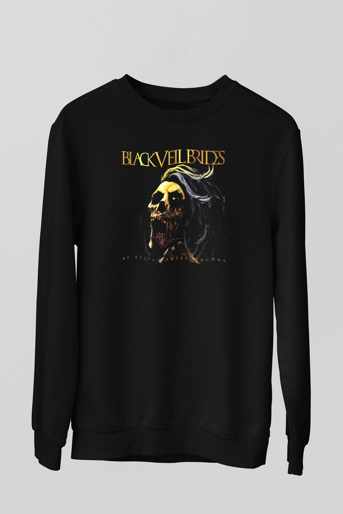Black Veil Brides Siyah Unisex Sweatshirt
