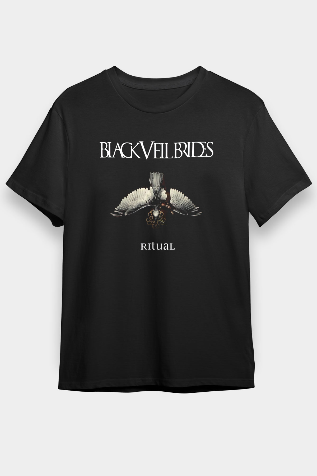 Black Veil Brides Siyah Unisex Tişört T-Shirt - TişörtFabrikası