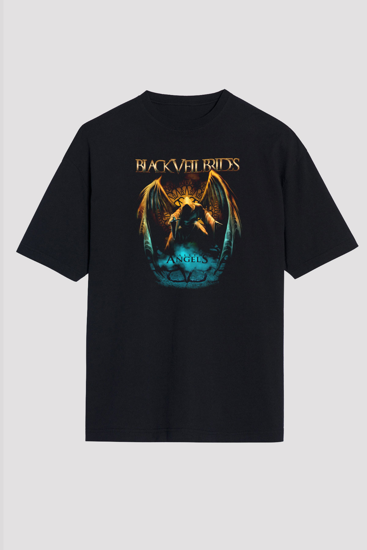 Black Veil Brides Siyah Unisex Tişört T-Shirt - TişörtFabrikası