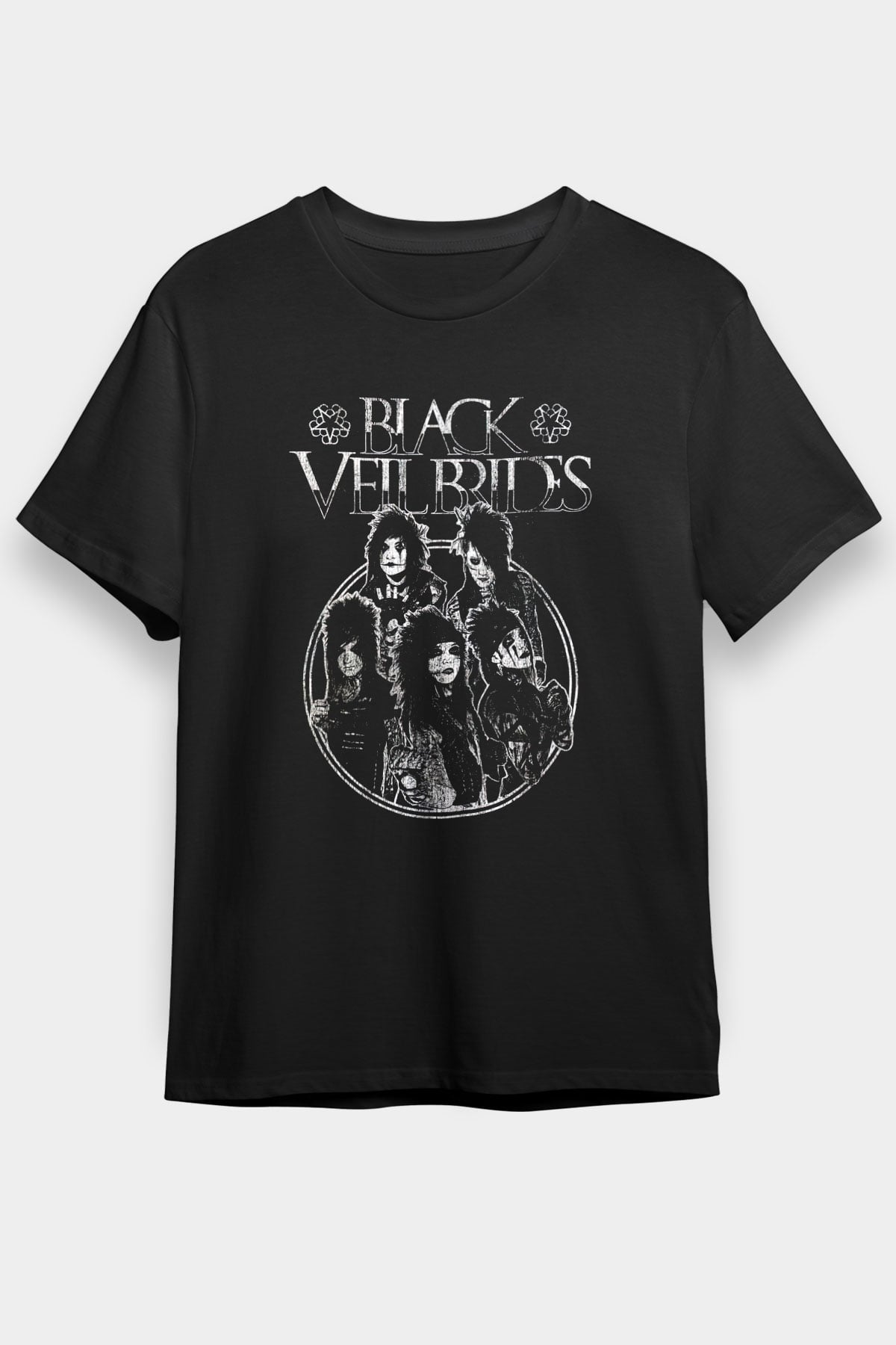 Black Veil Brides Siyah Unisex Tişört T-Shirt - TişörtFabrikası