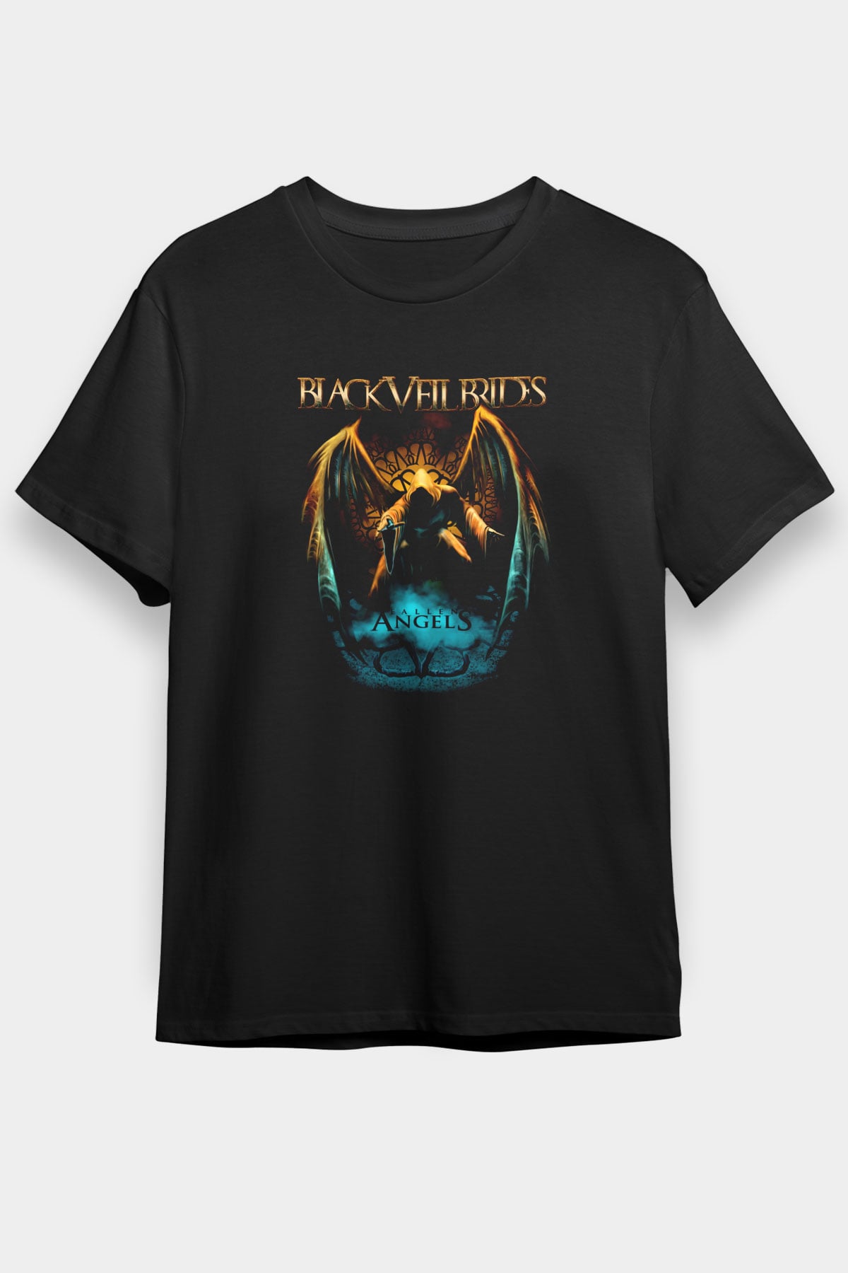 Black Veil Brides Siyah Unisex Tişört T-Shirt - TişörtFabrikası