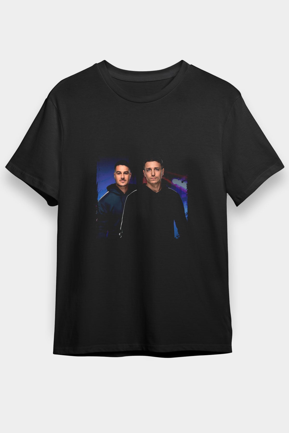 Blasterjaxx Baskılı Unisex Siyah Tişört