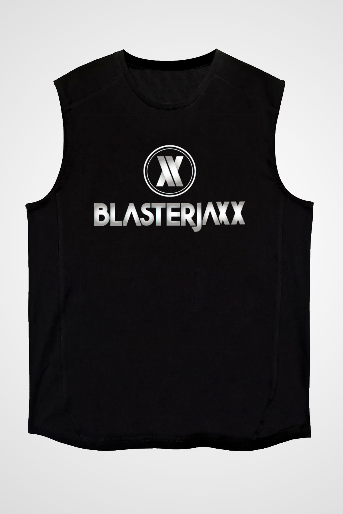 Blasterjaxx Siyah Unisex Kolsuz Tişört