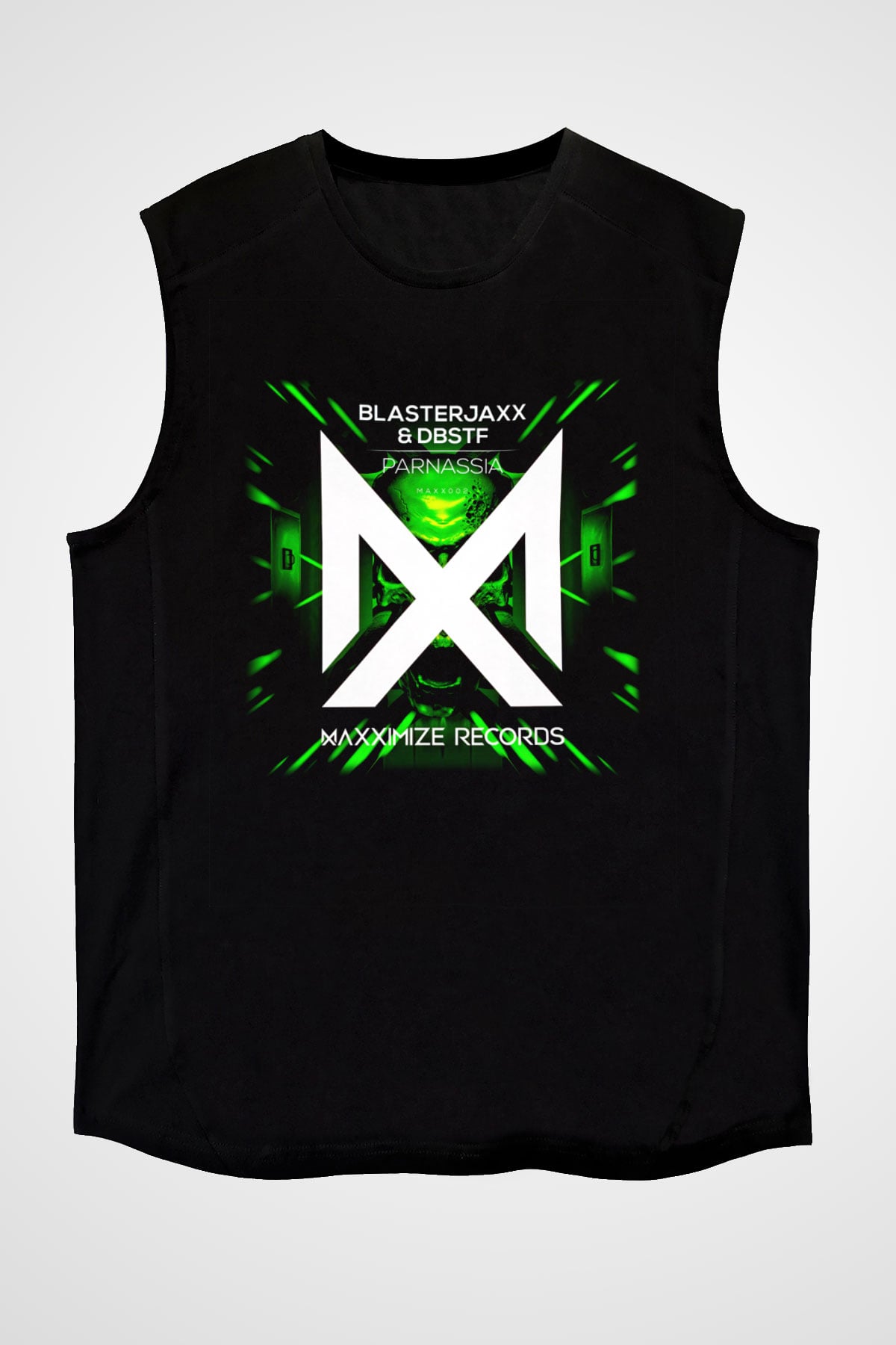 Blasterjaxx Siyah Unisex Kolsuz Tişört