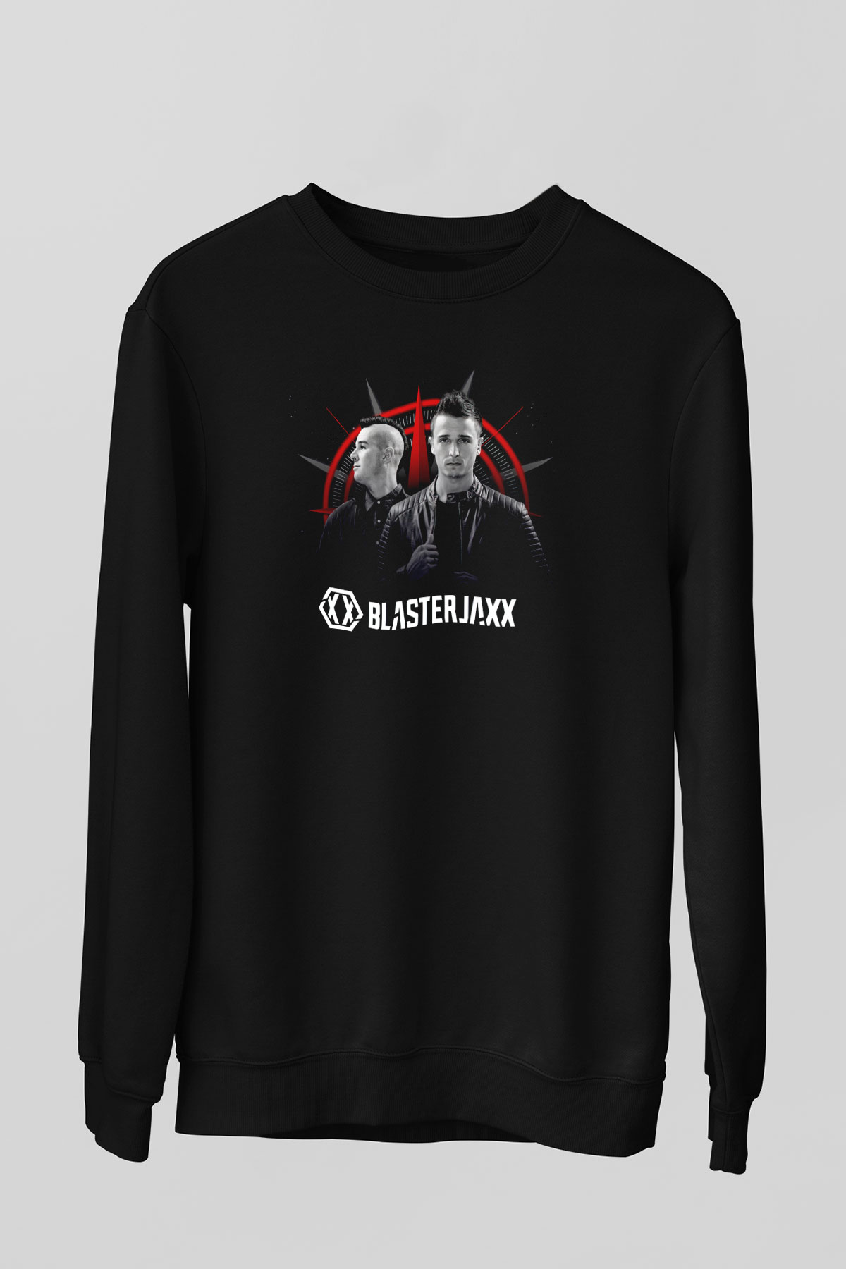 Blasterjaxx Siyah Unisex Sweatshirt