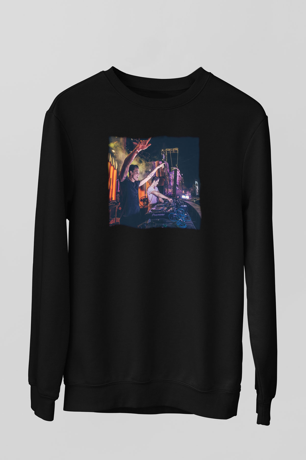 Blasterjaxx Siyah Unisex Sweatshirt