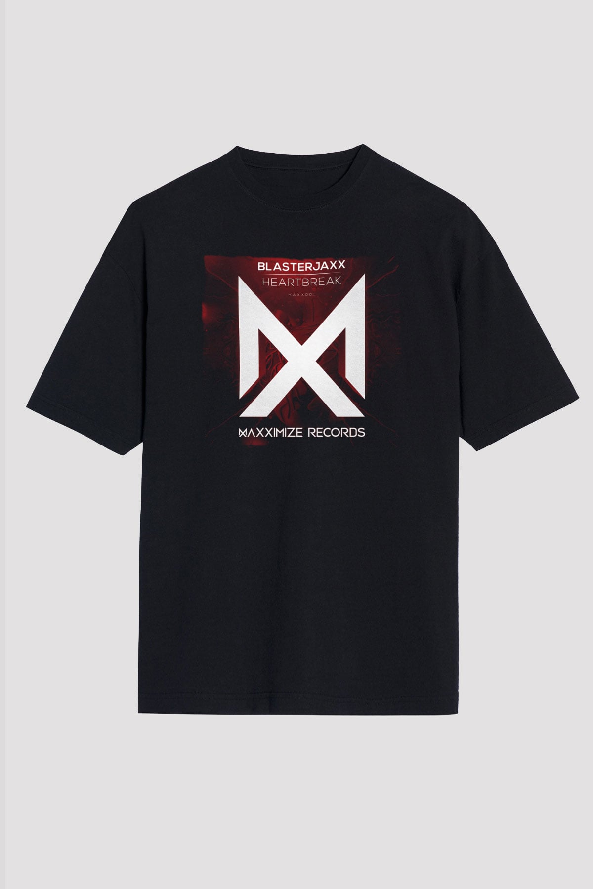 Blasterjaxx Siyah Unisex Tişört T-Shirt - TişörtFabrikası