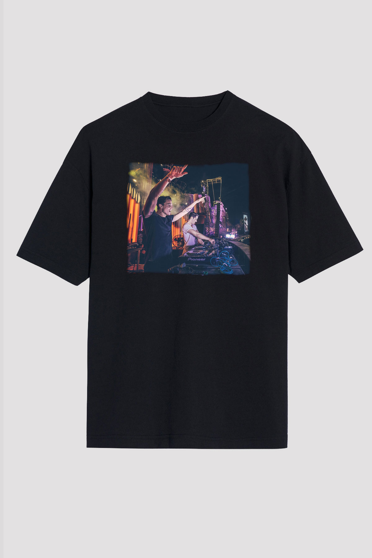 Blasterjaxx Siyah Unisex Tişört T-Shirt - TişörtFabrikası