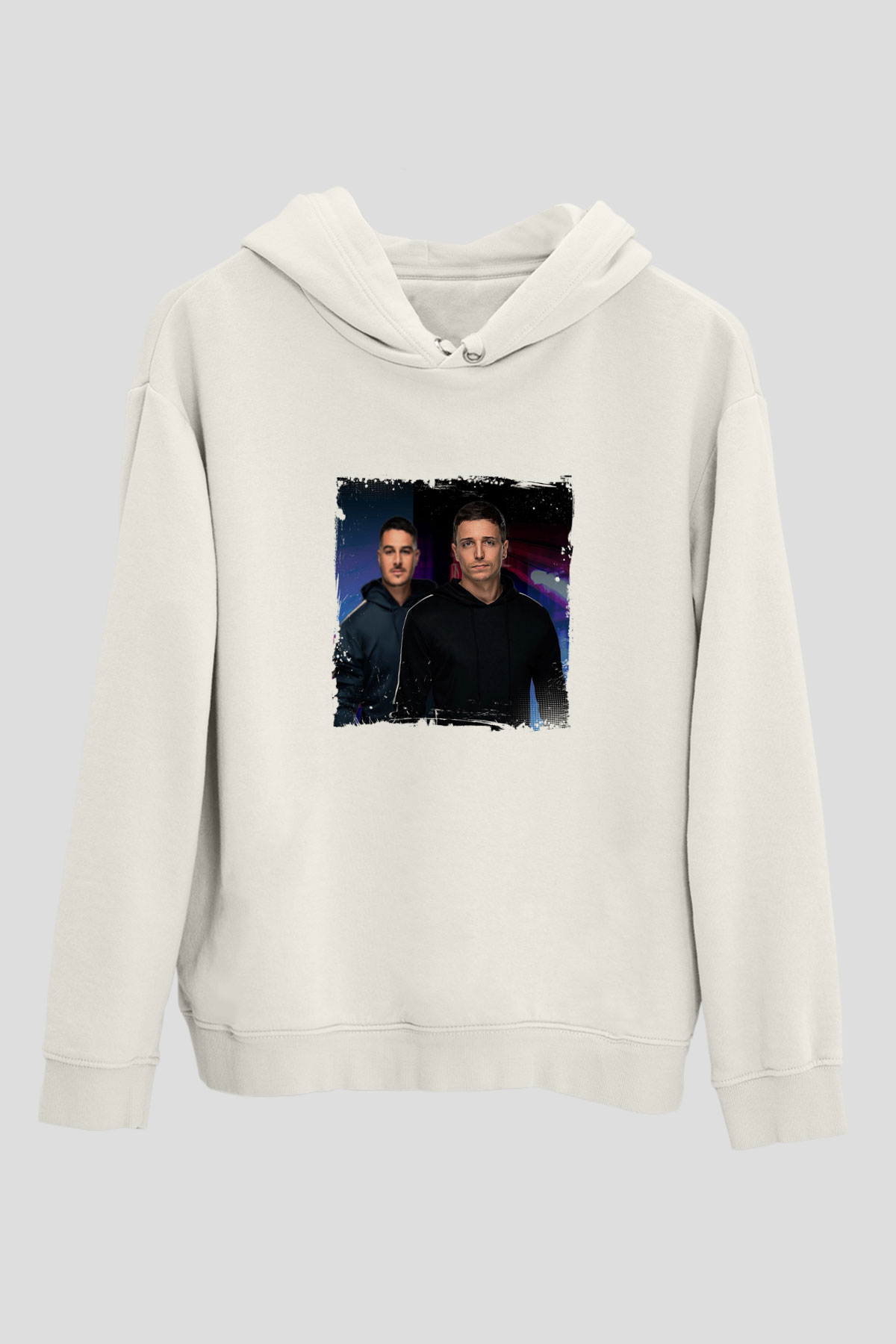 BlasterjaxxBaskılı Beyaz Hoodie