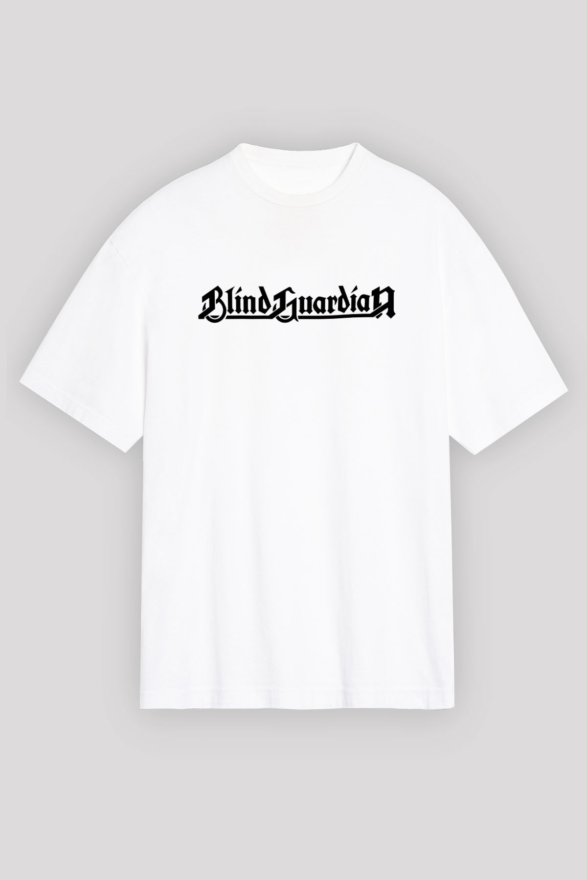 Blind Guardian Beyaz Unisex Tişört T-Shirt - TişörtFabrikası