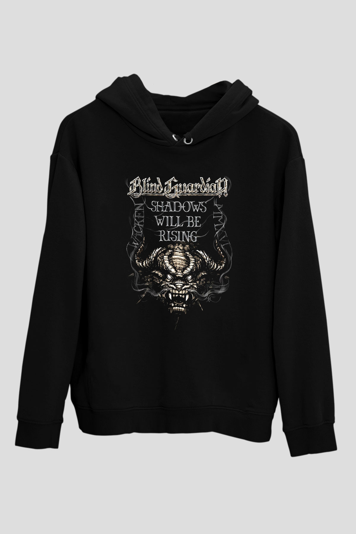 Blind Guardian Siyah Unisex Hoodie