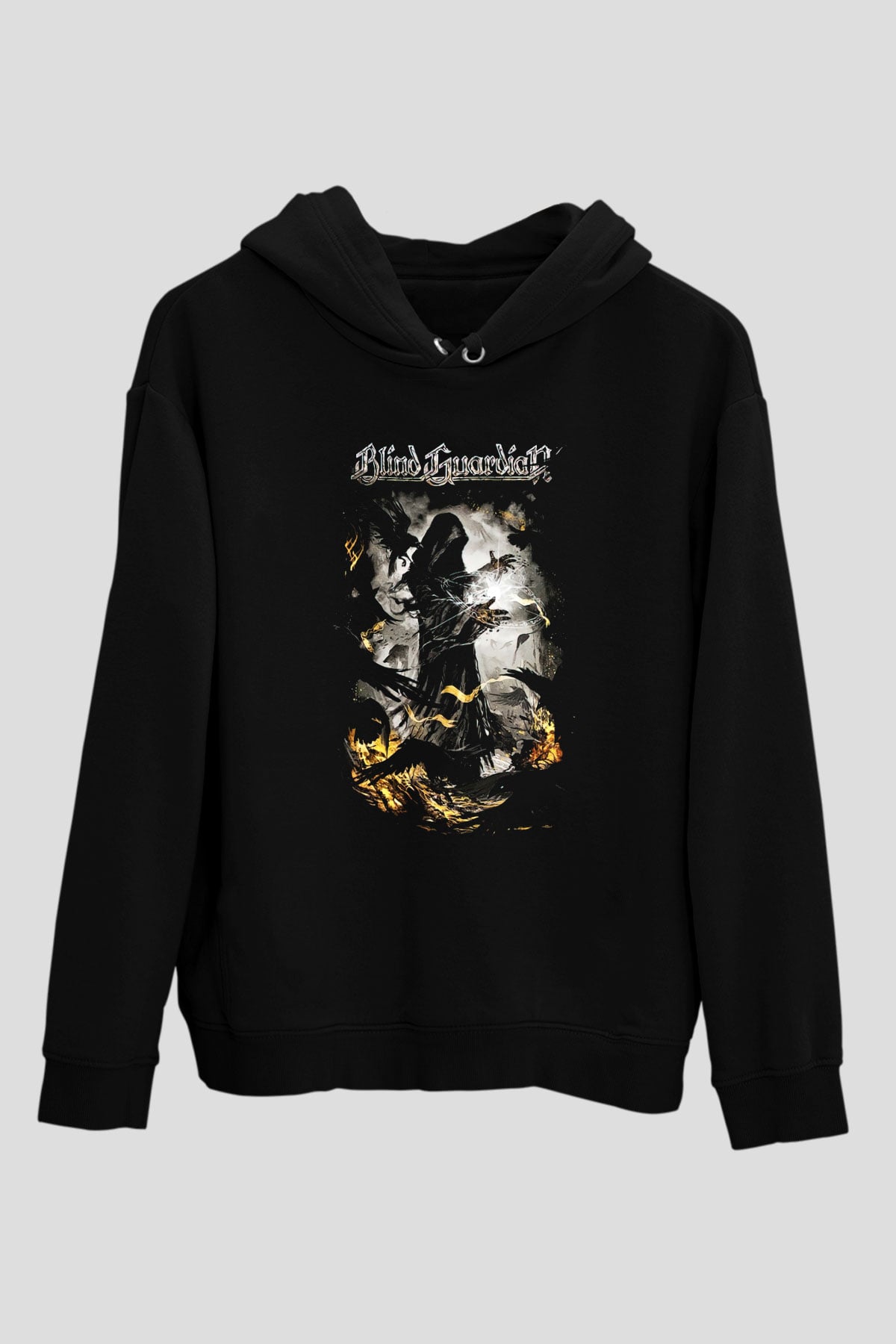 Blind Guardian Siyah Unisex Hoodie