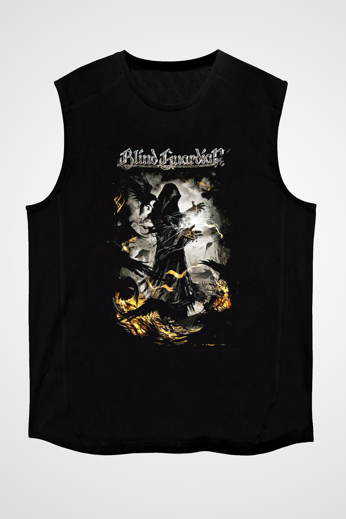 Blind Guardian Siyah Unisex Kolsuz Tişört
