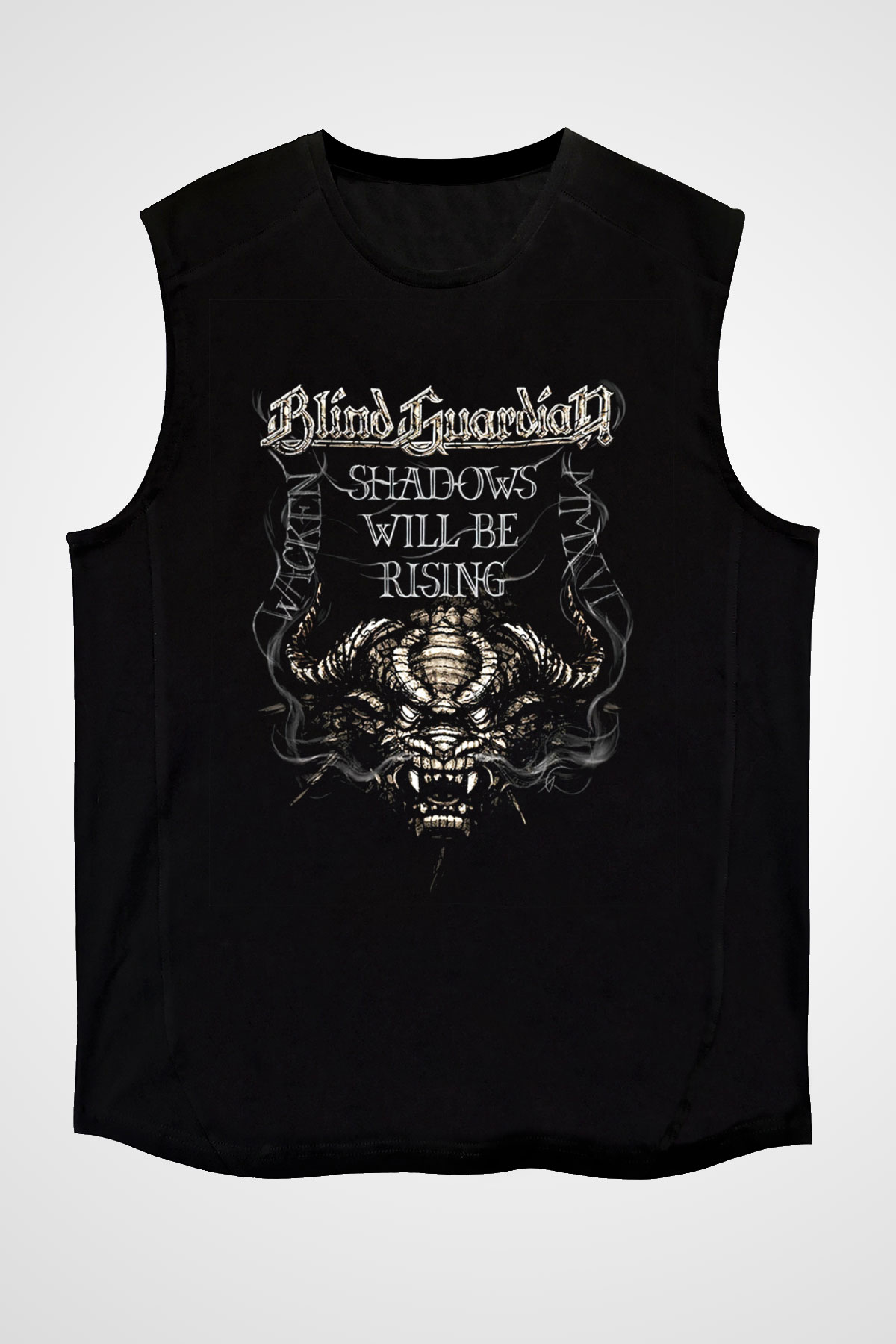 Blind Guardian Siyah Unisex Kolsuz Tişört