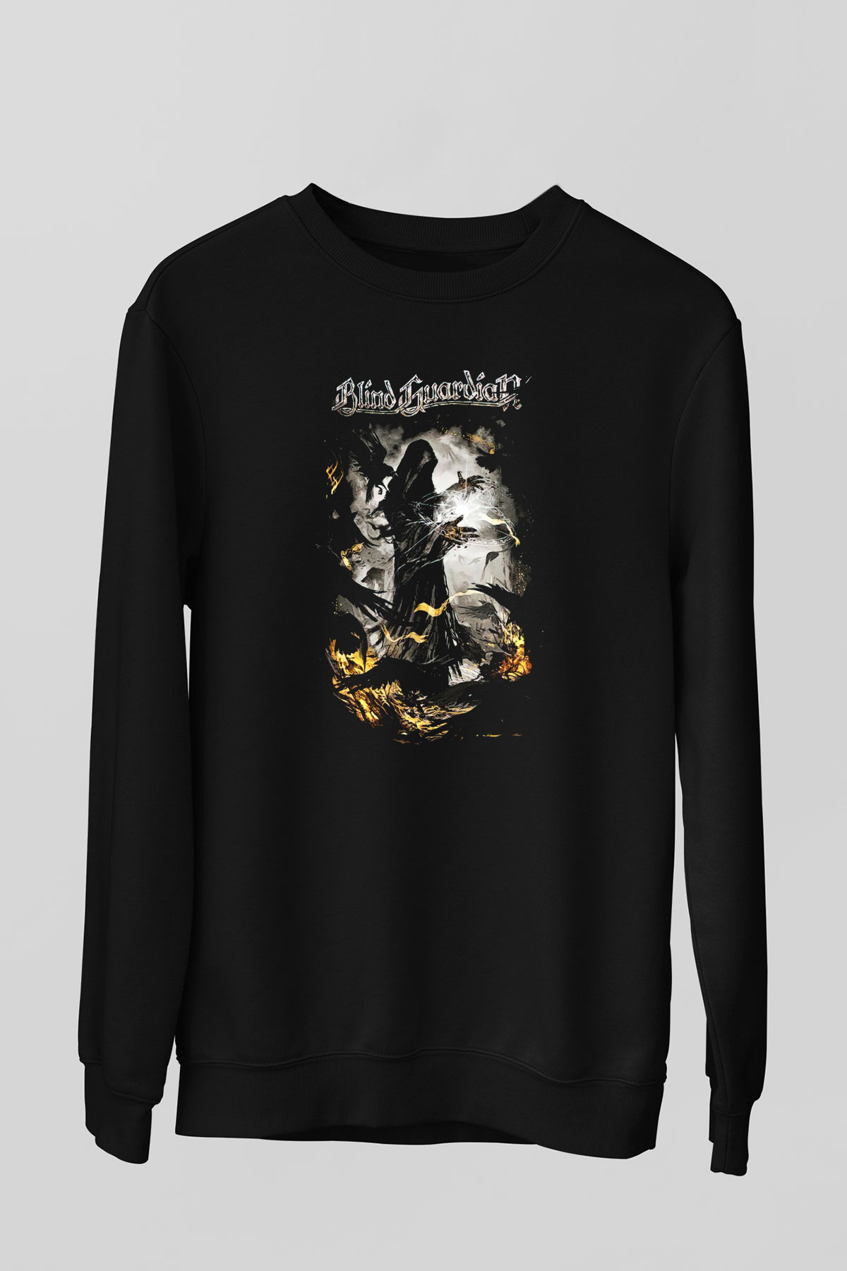 Blind Guardian Siyah Unisex Sweatshirt