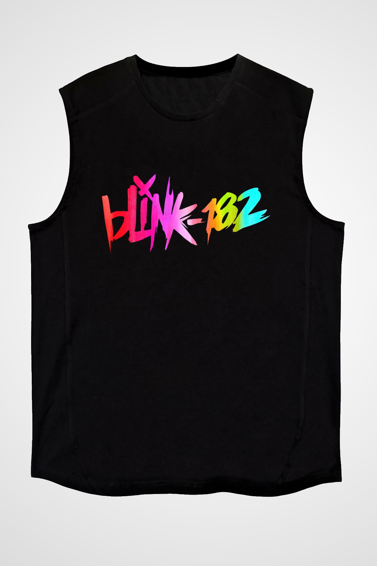 Blink 182 Siyah Unisex Kolsuz Tişört