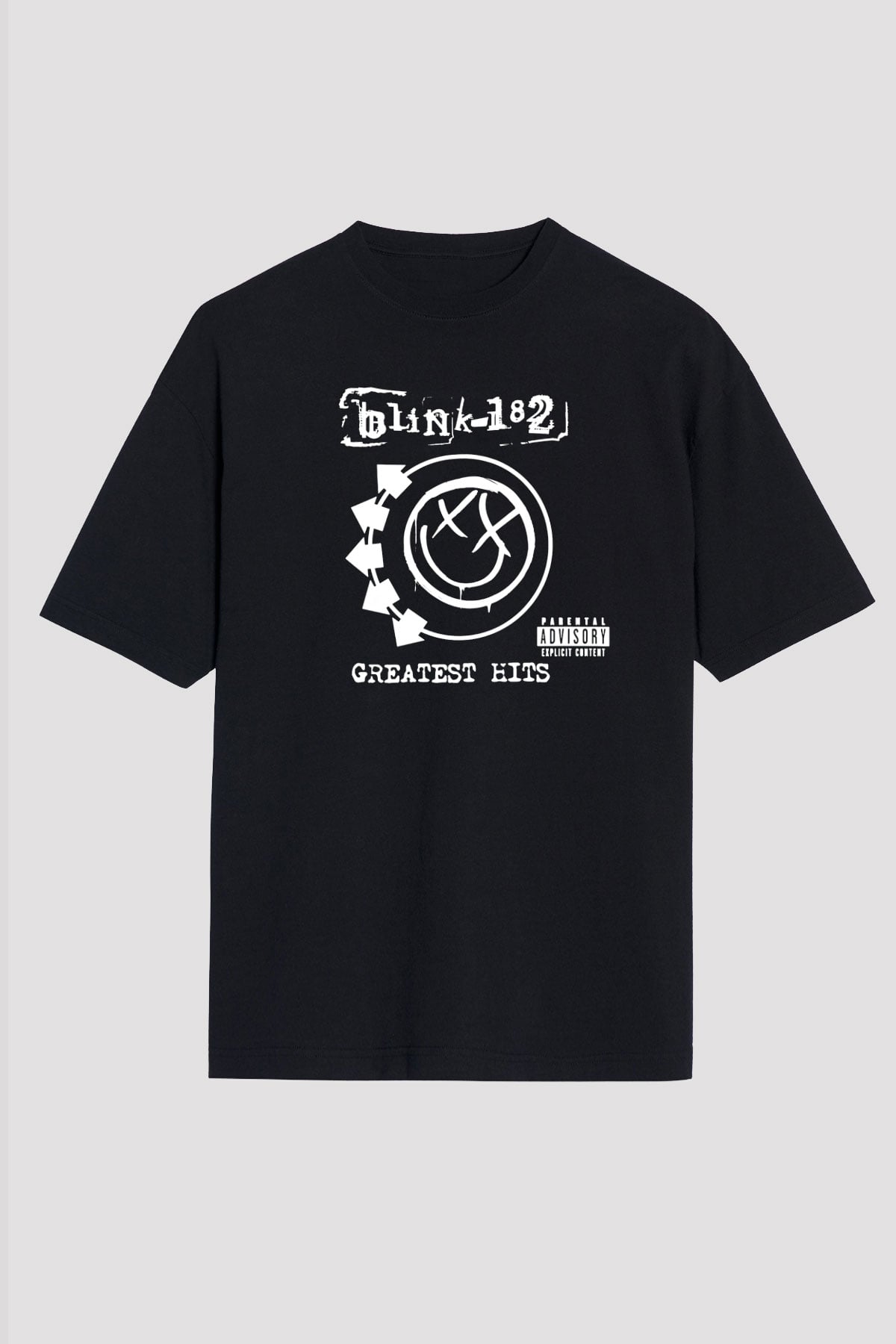 Blink 182 Siyah Unisex Oversize Tişört T-Shirt