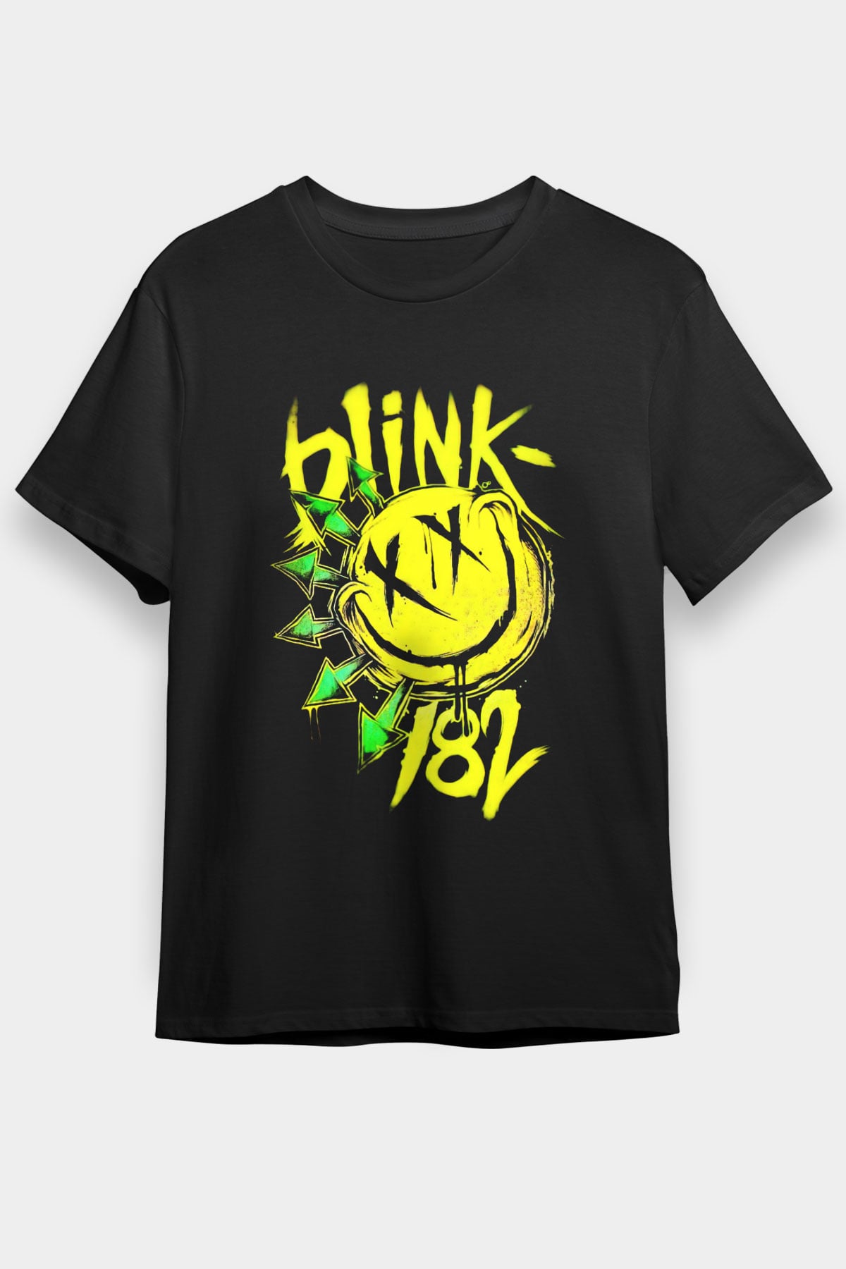 Blink 182 Siyah Unisex Tişört T-Shirt - TişörtFabrikası
