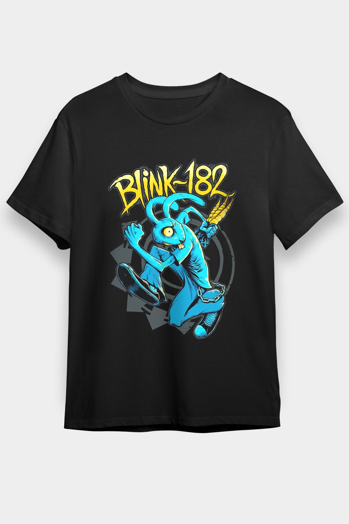 Blink 182 Siyah Unisex Tişört T-Shirt - TişörtFabrikası