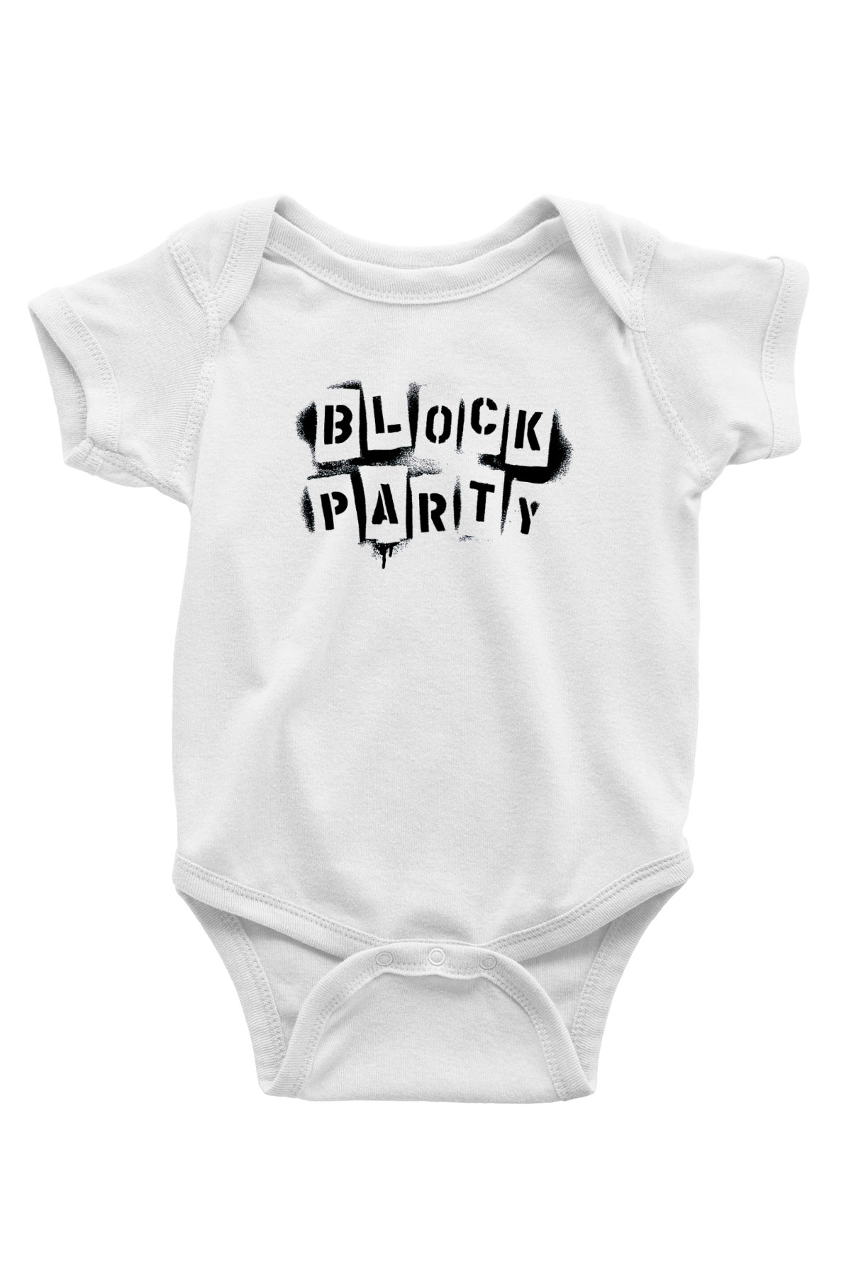 Bloc Party Beyaz Bebek Body - Zıbın