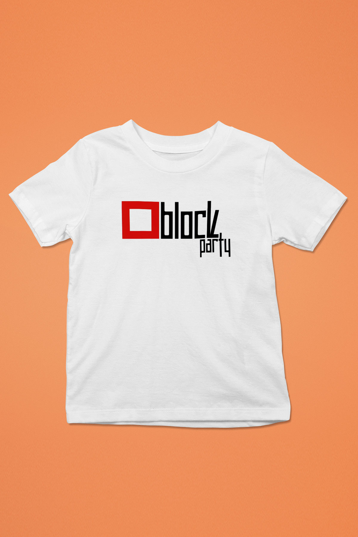 Bloc Party Beyaz Unisex Çocuk Tişört