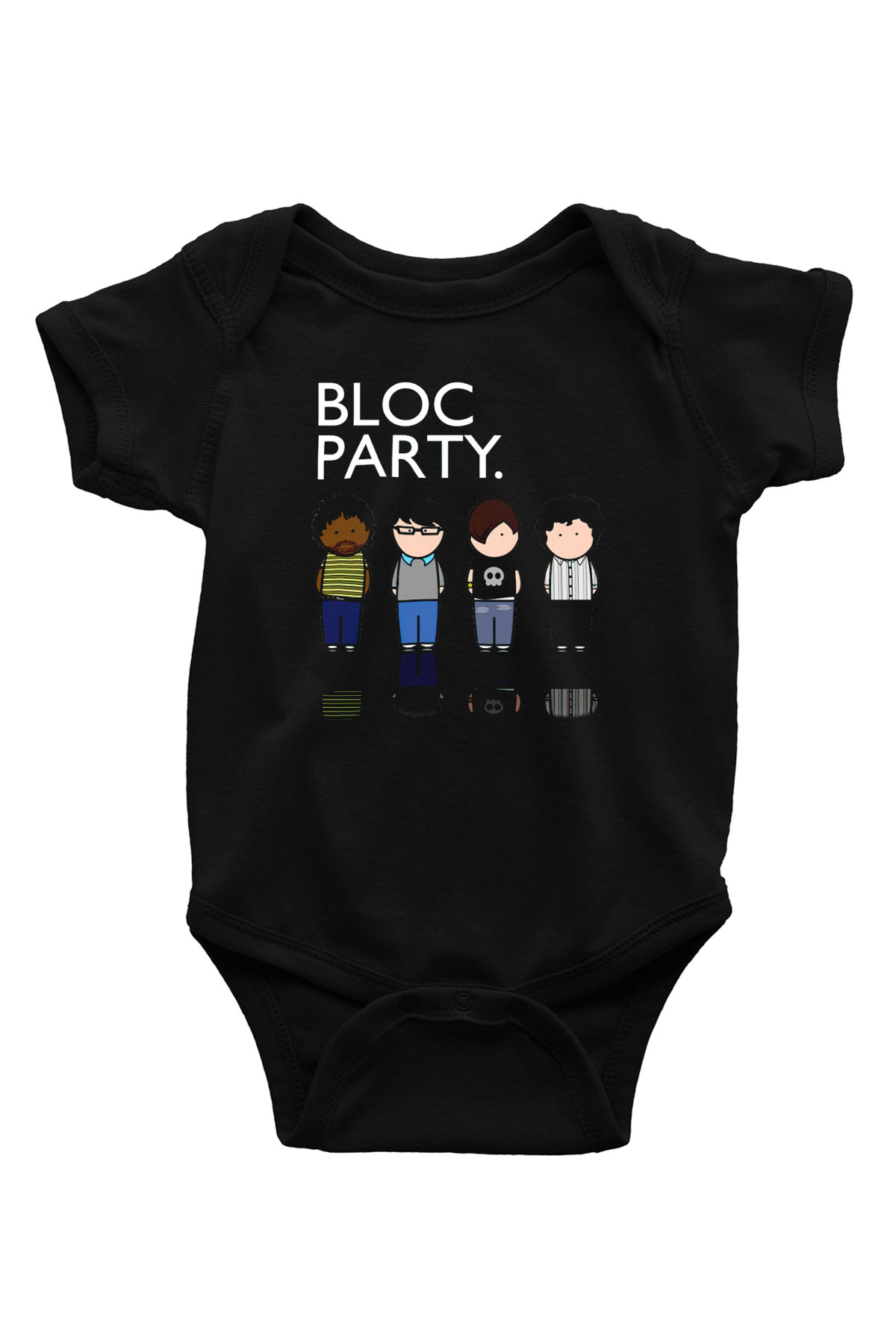 Bloc Party Siyah Bebek Body - Zıbın
