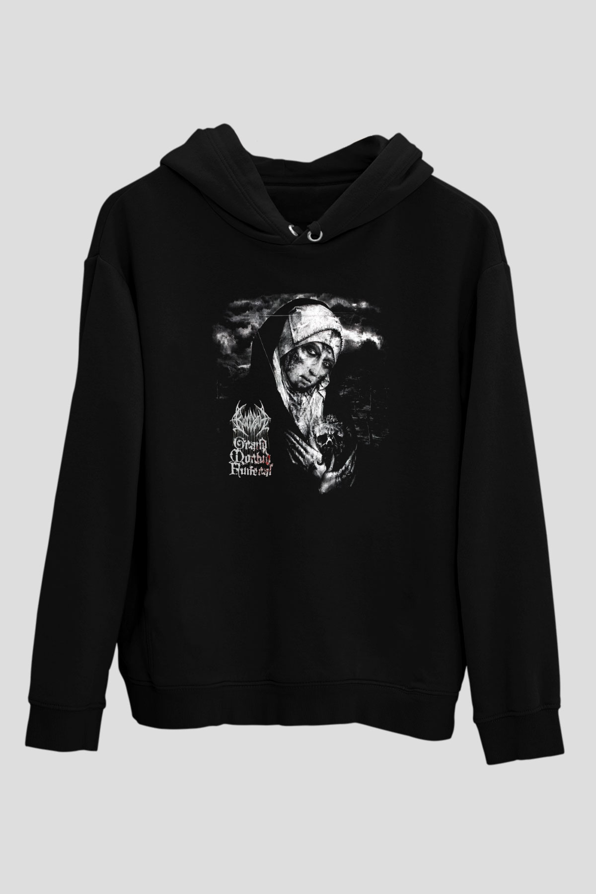 Bloodbath Siyah Unisex Hoodie