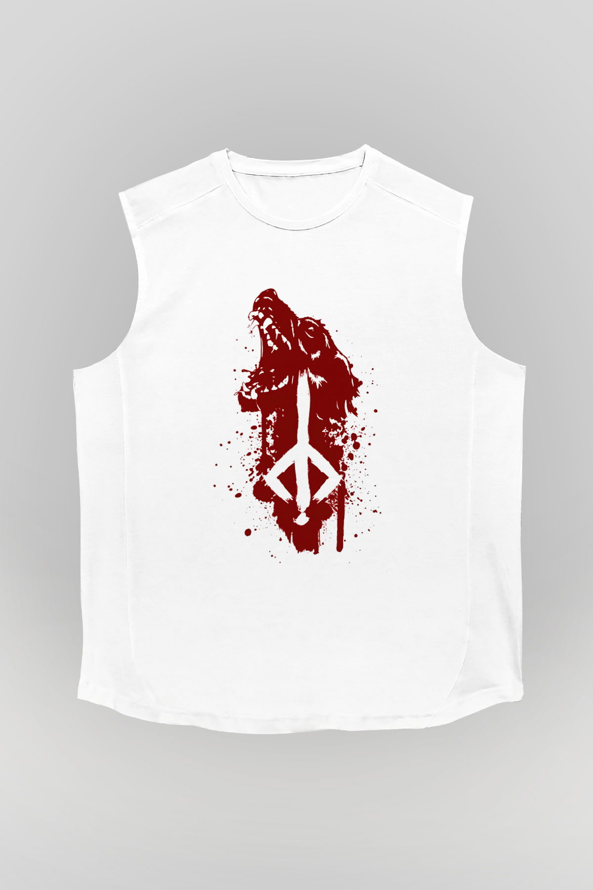 Bloodborne Beyaz Unisex Kolsuz Tişört