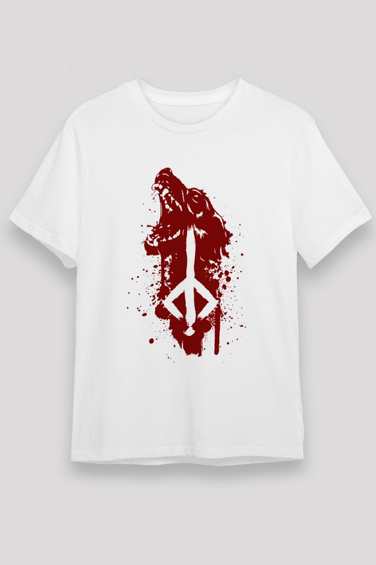 Bloodborne Beyaz Unisex Tişört T-Shirt