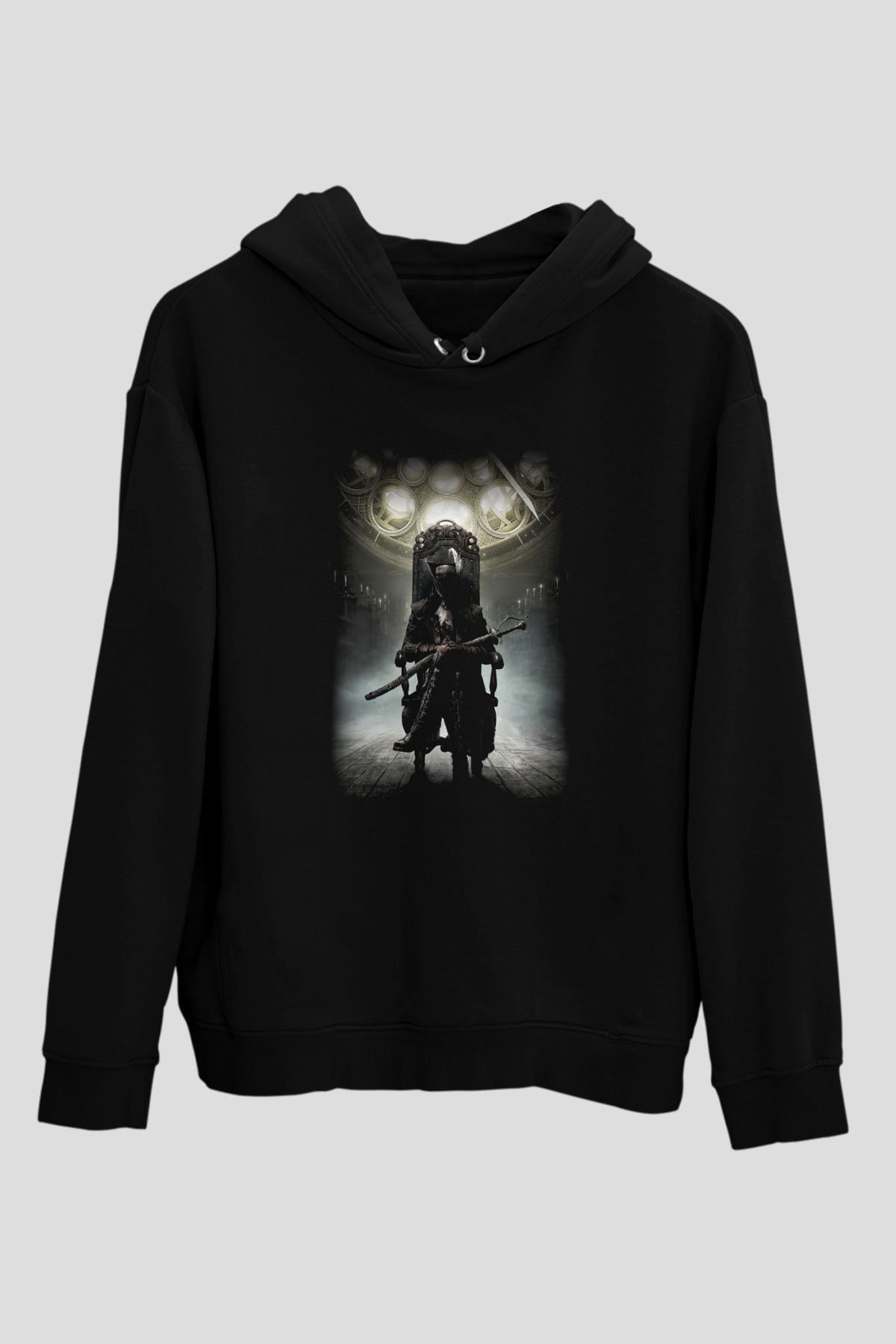 Bloodborne Siyah Unisex Hoodie