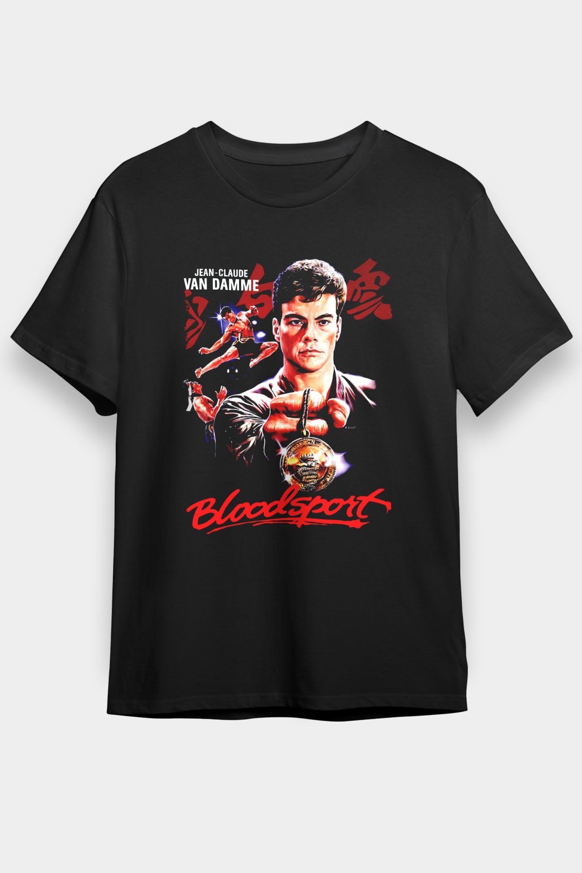 Bloodsport Kan Sporu Siyah Unisex Tişört