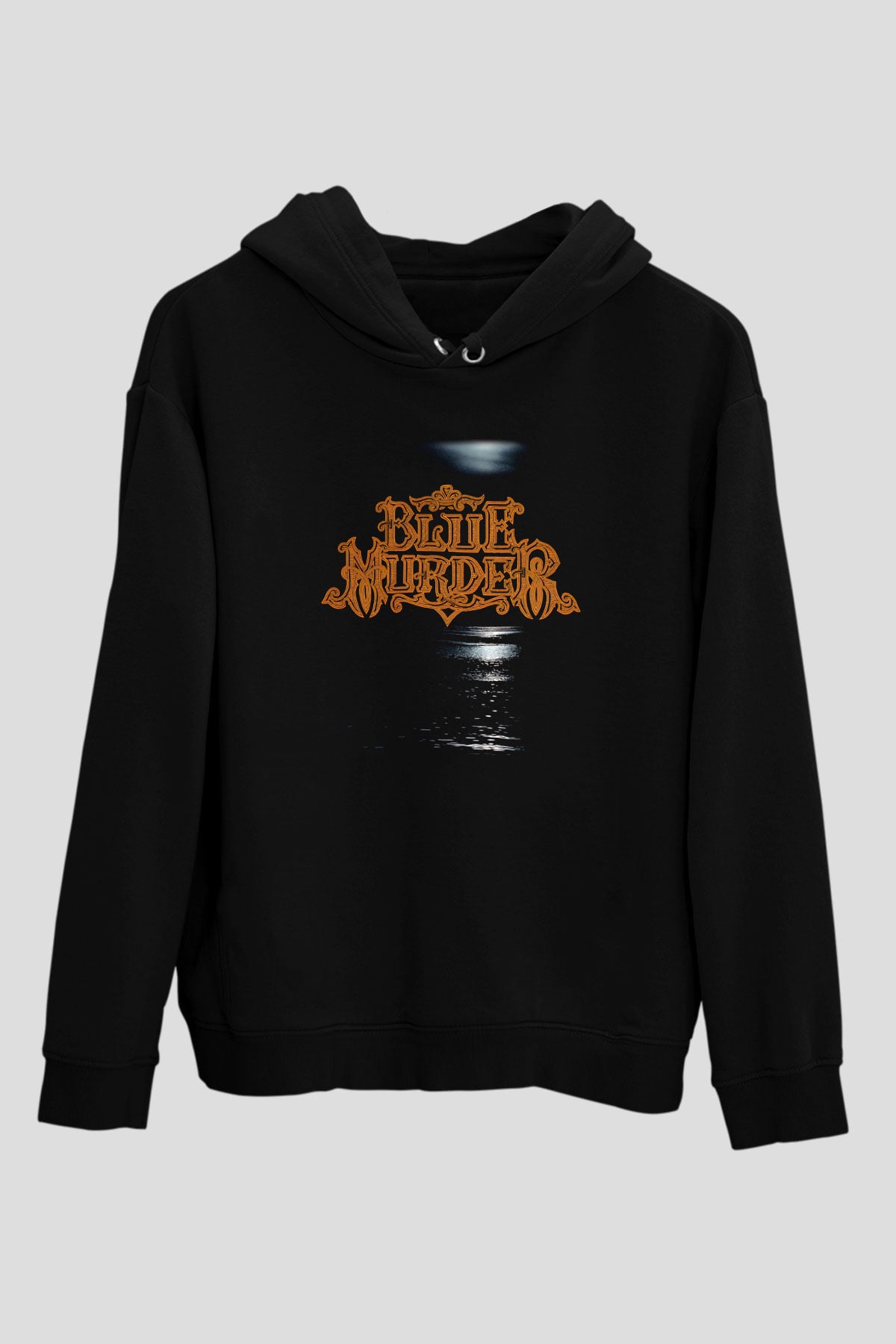 Blue Murder Siyah Unisex Kapüşonlu Sweatshirt
