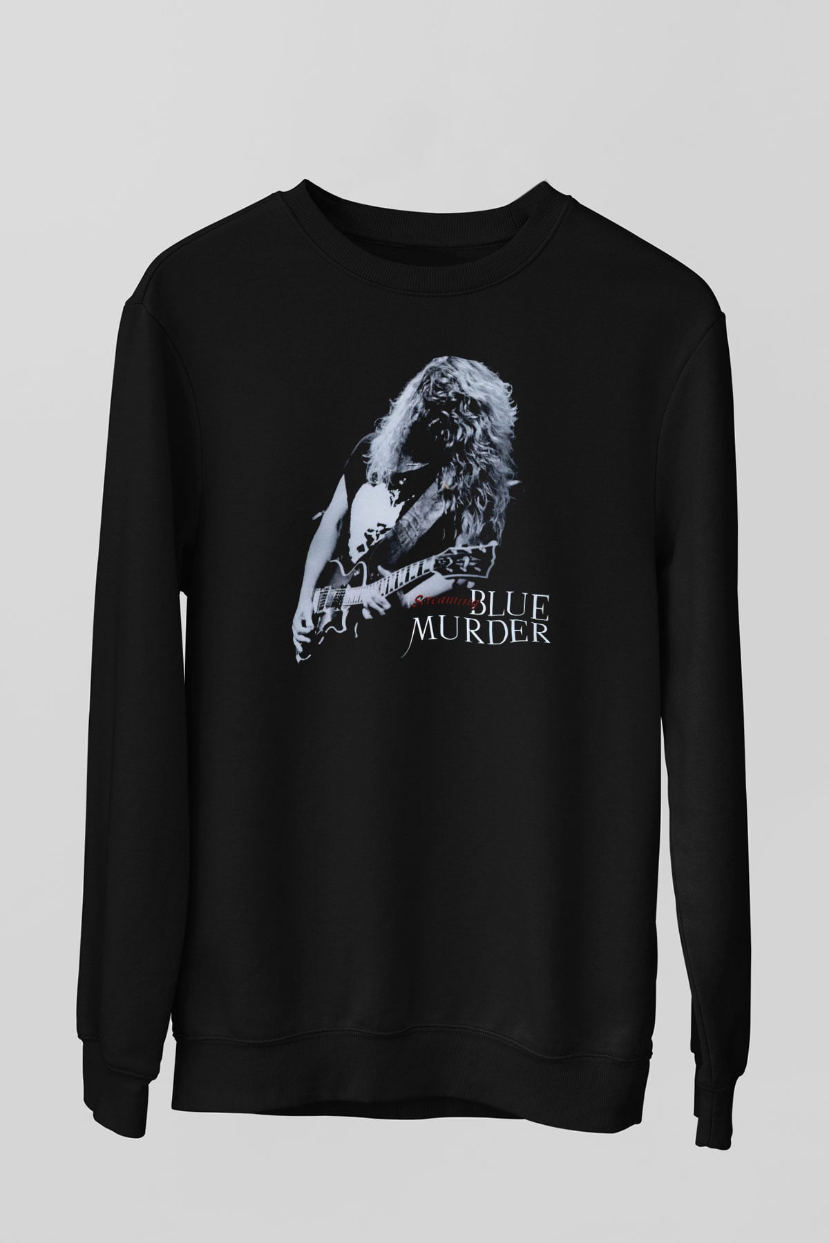Blue Murder Siyah Unisex Sweatshirt